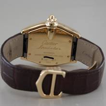 Thumbnail von Cartier Roadster Automatic 18k Gold Ref. 2524 37 x 44 mm Full Set Bucherer CPO as new