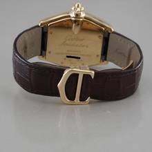 Thumbnail von Cartier Roadster Automatic 18k Gold Ref. 2524 37 x 44 mm Full Set Bucherer CPO as new