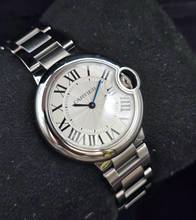 Thumbnail von Cartier Ballon Bleu 33mm W6920084 Silver Opaline dial Good Condition Full Set 8-2021