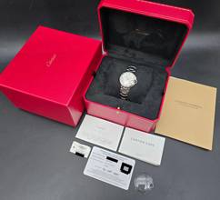 Thumbnail von Cartier Ballon Bleu 33mm W6920084 Silver Opaline dial Good Condition Full Set 8-2021
