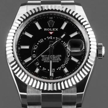 Rolex Sky-Dweller Black Dial FULLSET LC 100