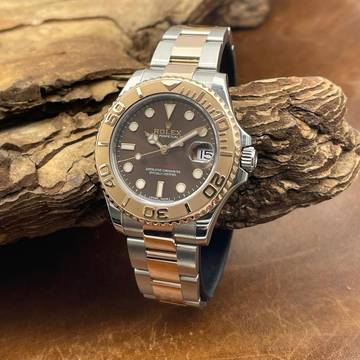  Rolex Yacht-Master 37 Oyster Perpetual Yacht-Master 37 - FULLSET 2018 LC100 - Ref. 268621 first owner invoice 