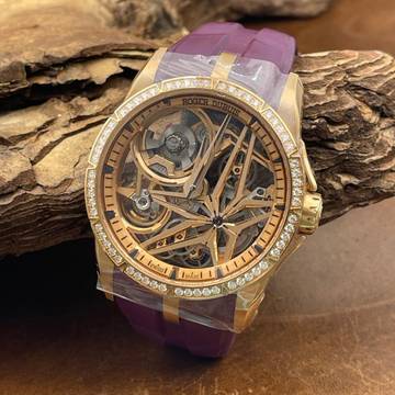  Roger Dubuis Excalibur Excalibur Monobalancier Rosé - Brillantbesatz - NEUWARE - FULLSET 2026 