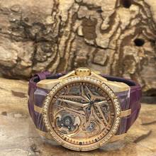Thumbnail von Roger Dubuis Excalibur Excalibur Monobalancier Rose - with brilliant setting - NEW ITEM - FULL SET 2026