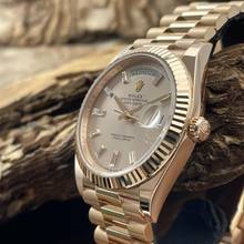 Thumbnail von Rolex Day-Date Day-Date 40 Diamond-Dial - 750er Roségold - UNPOLIERT - FULLSET 2023 - Ref. 228235 UNPOLISHED FULLSET