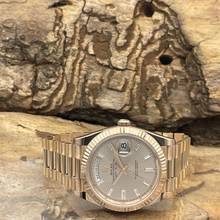 Thumbnail von Rolex Day-Date Day-Date 40 Diamond-Dial - 750er Roségold - UNPOLIERT - FULLSET 2023 - Ref. 228235 UNPOLISHED FULLSET