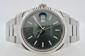 Thumbnail von Rolex Datejust Oyster Perpetual Datejust 126234 Green Dial LC100