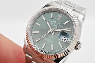 Thumbnail von Rolex Datejust Oyster Perpetual Datejust 126234 Green Dial LC100