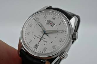 Thumbnail von Girard Perregaux Traveller II GMT Alarm 4940 Silver Dial GP Service 2026