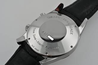 Thumbnail von Girard Perregaux Traveller II GMT Alarm 4940 Silver Dial GP Service 2026