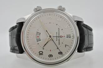 Thumbnail von Girard Perregaux Traveller II GMT Alarm 4940 Silver Dial GP Service 2026