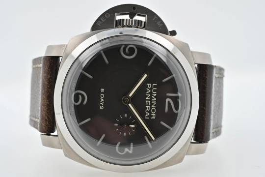  Panerai Luminor 1950 Left-Handed 8 Days Titanio PAM 368 LE Limited Full Set 