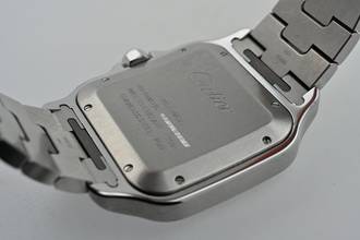 Thumbnail von Cartier Santos de Cartier Large Black Dial WSSA0096