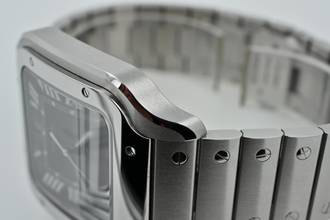 Thumbnail von Cartier Santos de Cartier Large Black Dial WSSA0096