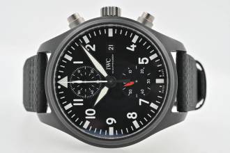 IWC フライヤーウォッチ クロノグラフ トップガン フライヤークロノグラフ パイロットクロノグラフ TOP GUN IW389001 IWC サービス 2026