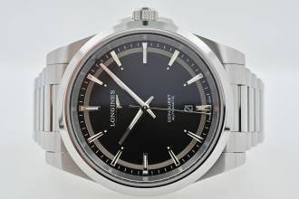 Longines Conquest 41mm ブラックダイヤル L38304526 2025