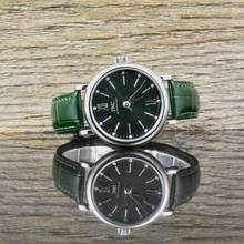IWC Portofino Automatic 34 自動巻き グリーンダイヤル - フォールディングクラスプ - フルセット - ステンレススチール