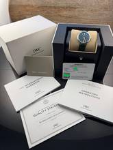Thumbnail von IWC Portofino Automatic 34 Automatic Green Diamond Dial - Folding Clasp - Full Set - Steel