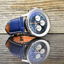 Thumbnail von Breitling Navitimer 1 B01 Chronograph 46 AB0127 Blue Dial - MINT CONDITION - Automatic - Full Set