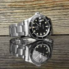Thumbnail von Tudor Submariner Date by Rolex 75090 Vintage Nice Tritium - 1989 Box