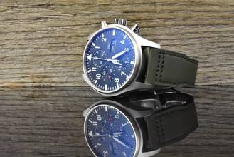 Thumbnail von IWC Pilot's Watch Chronograph Pilot Chronograph IW377709 Black Dial - unpolished - Full Set - Automatic