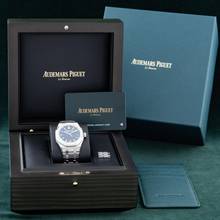 Thumbnail von Audemars Piguet Royal Oak Selfwinding Dark Blue Dial 15550ST.OO.1356ST.06 Full Set