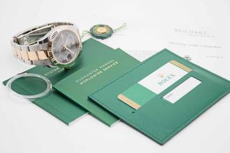 Thumbnail von Rolex Datejust 41 LC100 Wimbledon Fullset mit Erstkaufrechnung