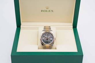 Thumbnail von Rolex Datejust 41 LC100 Wimbledon Fullset mit Erstkaufrechnung