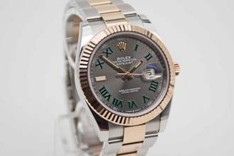 Thumbnail von Rolex Datejust 41 LC100 Wimbledon Fullset mit Erstkaufrechnung