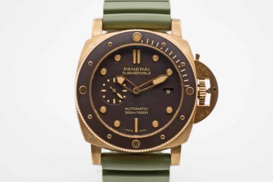 Panerai Submersible perfektes LC 100 Fullset mit Erstkaufrechnung aus 2022