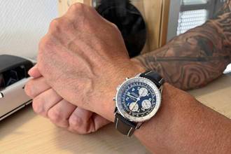Thumbnail von Breitling Old Navitimer perfect LC100 Mega full set with new service