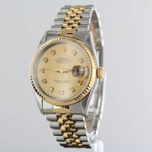 Thumbnail von Rolex Datejust 36 REF.16233//FULL SET//LC100//1997//DIAMONDS//#774