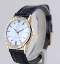 Thumbnail von Omega Seamaster Automatic Silver No Date Onyx Marker Vintage 18K Gold rar