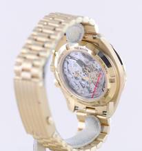 Thumbnail von Omega Speedmaster Professional Moonwatch Chronograph 18K Moonshine Gold green dial 42 B+P
