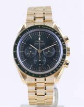 Thumbnail von Omega Speedmaster Professional Moonwatch Chronograph 18K Moonshine Gold green dial 42 B+P
