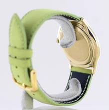 Thumbnail von Jaeger-LeCoultre Heraion Date 18K Gold Dresswatch 34mm Leather Strap Cal 889 rare