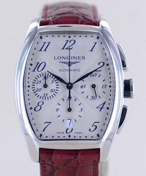  Longines Evidenza Chronograph Large Automatic Tonneau Klassiker 