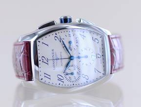 Thumbnail von Longines Evidenza Chronograph Large Automatic Tonneau Classic