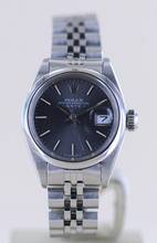 Thumbnail von Rolex Lady-Datejust Date grey index dial Jubiléband 26mm polished Bezel