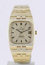 Thumbnail von Omega Constellation Automatic COSC Vintage 18K Gold Goldband Luxus rar