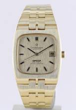 Thumbnail von Omega Constellation Automatic COSC Vintage 18K Gold Goldband Luxus rar