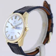 Thumbnail von Omega Seamaster Automatic Onyx Marker Dial Vintage 18K Gold rar
