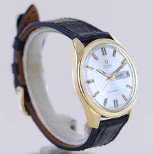 Thumbnail von Omega Seamaster Automatic Onyx Marker Dial Vintage 18K Gold rar