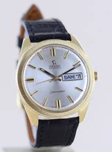 Thumbnail von Omega Seamaster Automatic Onyx Marker Dial Vintage 18K Gold rar