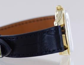 Thumbnail von Omega Seamaster Automatic Onyx Marker Dial Vintage 18K Gold rar