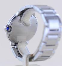 Thumbnail von Cartier Ballon Bleu Steel Automatic Klassiker Luxusuhr Silver roman dial 36mm Unisex B+P