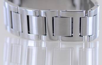 Thumbnail von Cartier Ballon Bleu Steel Automatic Klassiker Luxusuhr Silver roman dial 36mm Unisex B+P