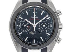 Thumbnail von Omega Speedmaster Moonphase Ref.304.33.44.52.03.001 2025 Full Set like new Speedmaster Moonphase Rubber Folding Clasp