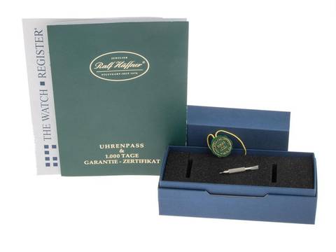  Oris Artelier Ref.7546A Bj.2002 original Box sehr gut Vintage Artelier Vollkalender Mondphase 