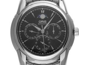 Thumbnail von Oris Artelier Ref.7546A Year 2002 original box very good vintage Artelier full calendar moon phase